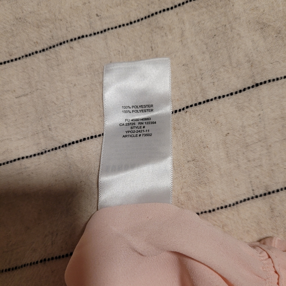 ARITZIA Sunday Best Cropped Tie-Front Blouse | S | - Picture 6 of 6
